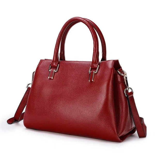 Vienka Section Leather Tote