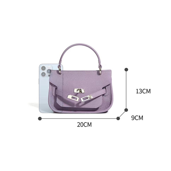 Abvee Flap Closure Satchel