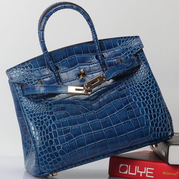 Mirage Crocodile Pattern Tote (Medium)