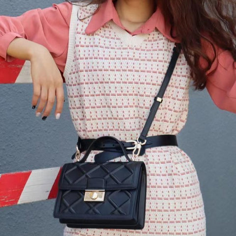 Lumis Lattice Pattern Crossbody