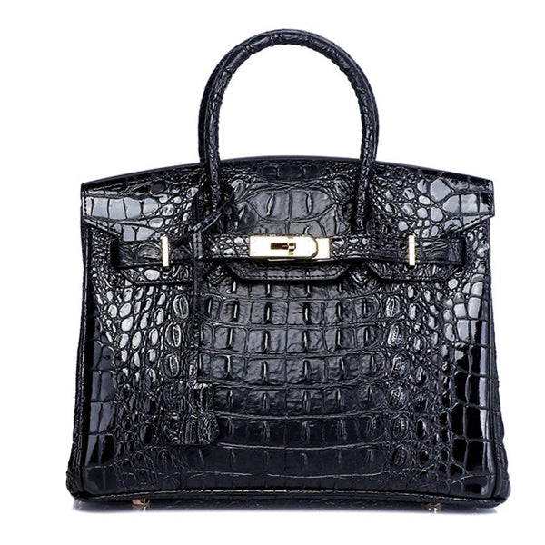 Savannah Crocodile Embossed Tote (Large)