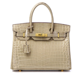 Mirage Crocodile Pattern Tote (Small)