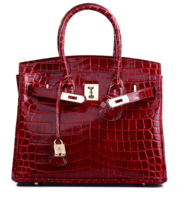 Mirage Crocodile Pattern Tote (Large)