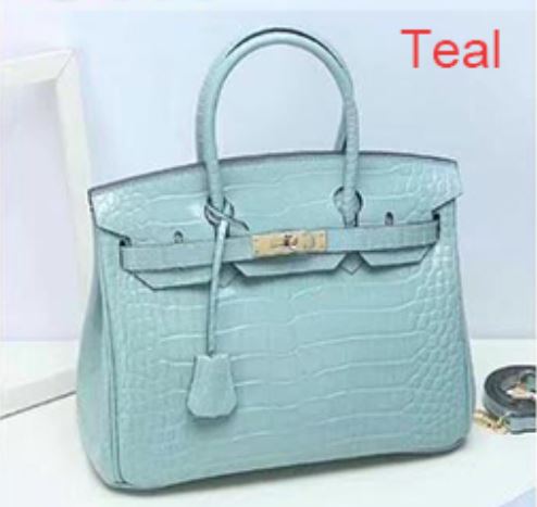 Mirage Crocodile Pattern Tote (Large)