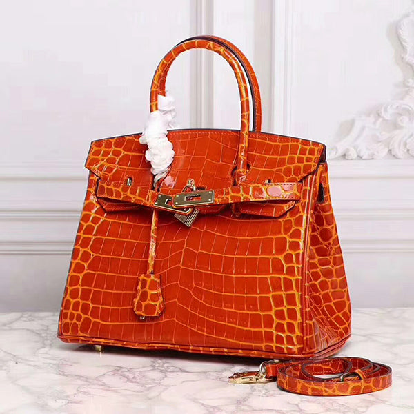 Mirage Crocodile Pattern Tote (Medium)