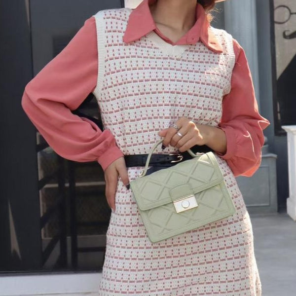 Lumis Lattice Pattern Crossbody