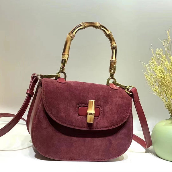 Lievy Suede Leather Crossbody